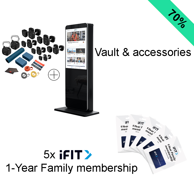 Vault + Vault Complete Kit Pounds  + 5x iFit Family